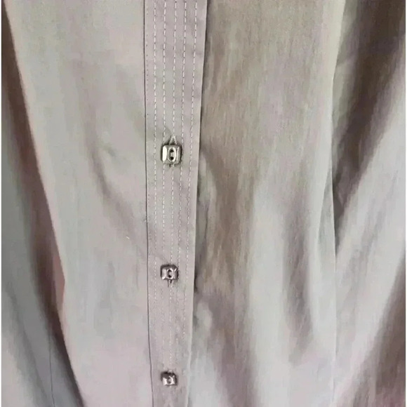 Lane Bryant NWT Women's New Size Plus 22 Stretch 3/4 Sleeves Shirt Dress - Picture 7 of 11